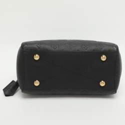 مملوكة مسبقًا Louis Vuitton Montaigne BB Black Monogram Empreinte Leather Bag
