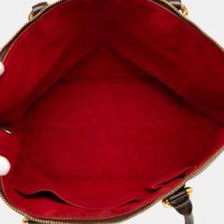 مملوكة مسبقًا Louis Vuitton Brown Damier Ebene Saleya MM