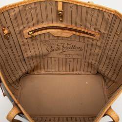 Pre Owned Louis Vuitton Brown Monogram Neverfull MM