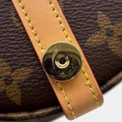 مملوكة مسبقًا حقيبة لوي فويتون مايكرو شانتلي مونوجرام أحمر