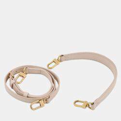 Pre Owned Louis Vuitton Bagatelle Nm Rose Beige Monogram Empreinte Leather