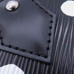 Pre Owned Louis Vuitton Lvxyk Alma Bb Yayoi Kusama Collaboration Noir Epi Leather Infinity Dot Size Bb