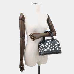 Pre Owned Louis Vuitton Lvxyk Alma Bb Yayoi Kusama Collaboration Noir Epi Leather Infinity Dot Size Bb