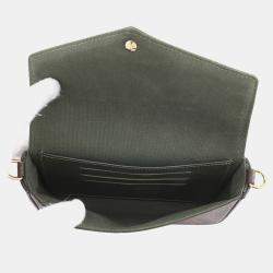 Pre Owned حقيبة لوي فيتون مالتي بوشيت أخضر مونوجرام