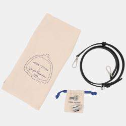 مملوكة مسبقًا Louis Vuitton Cannes LV x Yayoi Kusama 2023 Noir Taurillon Leather