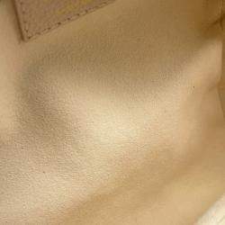 Pre Owned حقيبة خصر لويس فويتون ميني إيفوري مونوجرام إمبرينت جلد باي ذا بول