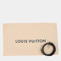 Pre Owned Louis Vuitton Capucines Noir/White Leather Size BB