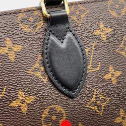 Pre Owned Louis Vuitton Fall In Love Onthego Red Monogram Size MM