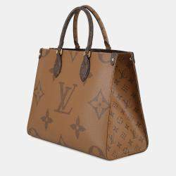 مملوكة مسبقًا Louis Vuitton Onthego MM Monogram Monogram Reverse Canvas Monogram Giant