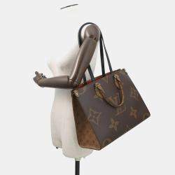 مملوكة مسبقًا Louis Vuitton Onthego MM Monogram Monogram Reverse Canvas Monogram Giant