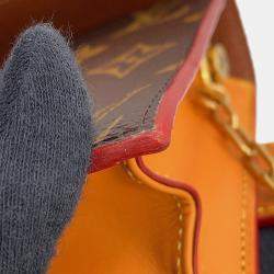 مملوكة مسبقًا Louis Vuitton Spadlock Belt Pouch Brown Monogram Size PM