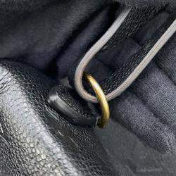 Pre Owned Louis Vuitton Backup Noir Monogram Empreinte Leather