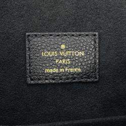 Pre Owned Louis Vuitton Backup Noir Monogram Empreinte Leather