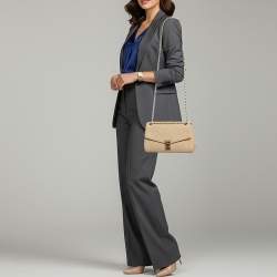 مملوكة مسبقًا Louis Vuitton Saint Germain PM Beige Monogram Empreinte Leather Bag