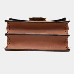 Pre Owned Louis Vuitton Brown Monogram Reverse Dauphine MM