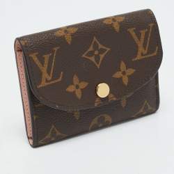 Pre Owned محفظة نقود لويس فيتون "روزيلي" كانفاس مونوغرام