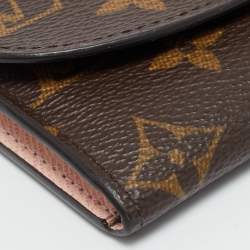 Pre Owned محفظة نقود لويس فيتون "روزيلي" كانفاس مونوغرام