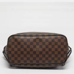 مملوكة مسبقًا Louis Vuitton Neverfull MM Damier Ebene Canvas Bag