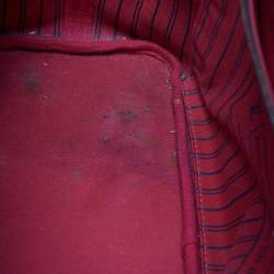 مملوكة مسبقًا Louis Vuitton Neverfull MM Damier Ebene Canvas Bag