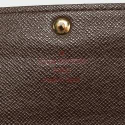 Pre Owned محفظة لويس فيتون سارة دامير ايبيني كانفاس