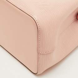 Pre Owned حقيبة لوي فيتون نيونوي بي بي جلد إيبي وردي/أحمر