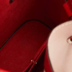 Pre Owned حقيبة لوي فيتون نيونوي بي بي جلد إيبي وردي/أحمر