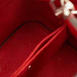 Pre Owned حقيبة لوي فيتون نيونوي بي بي جلد إيبي وردي/أحمر