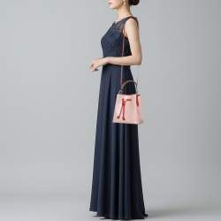 Pre Owned حقيبة لوي فيتون نيونوي بي بي جلد إيبي وردي/أحمر