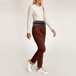 Pre Owned حقيبة إكسسوارات لوي فيتون مالتي كانفاس مونوغرامي بالرين روز