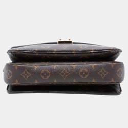 مملوكة مسبقًا Louis Vuitton Brown Monogram Pochette Metis