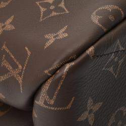 مملوكة مسبقًا حقيبة لوي فيتون مونوجرام براون شوبير توت ميديوم جلد العجل