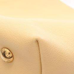 Pre Owned حقيبة كتف لوي فيتون لوكي هوبو بي إم جلد عجل بيج