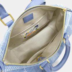 Pre Owned حقيبة لوي فيتون سبيدي باندولير ثلاثي الأبعاد دينم دامييه ٣٠ سم