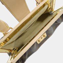Pre Owned Louis Vuitton Monogram Clutch Handbag