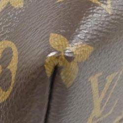 Pre Owned Louis Vuitton Monogram Clutch Handbag