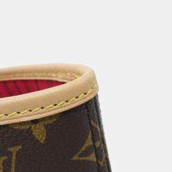 Pre Owned Louis Vuitton Monogram Cherry Lv X Tm Neverfull Mm Handbag