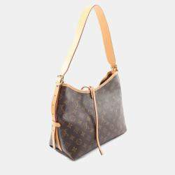 مملوكة مسبقًا Louis Vuitton Carryall Nm Pm Shoulder Bag Coated Canvas And Leather Monogram Brown