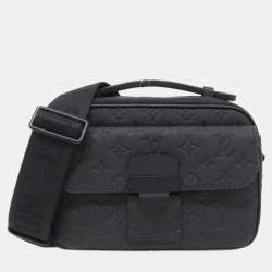 مملوكة مسبقًا Louis Vuitton Taurillon Monogram S-Lock Messenger Shoulder Bag