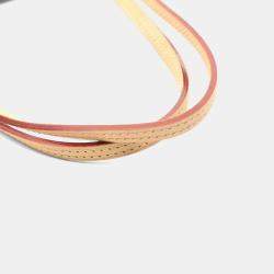 Pre Owned حقيبة لوي فيتون لويس فيتون Lv X Yk نافرفل توت حقيبة قماش مطلي وجلد مونوغرام نمط نقاط اليقطين بني