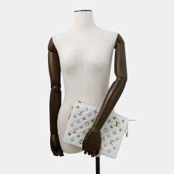 مملوكة مسبقًا Louis Vuitton Coussin Pm Monogram Lamb Leather Shoulder Bag White