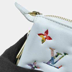 مملوكة مسبقًا Louis Vuitton Coussin Pm Monogram Lamb Leather Shoulder Bag White