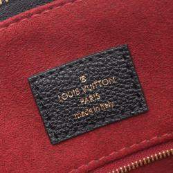 مملوكة مسبقًا Louis Vuitton Grand Palais Mm Handbag Leather Monogram Empreinte Black