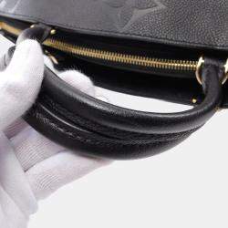 مملوكة مسبقًا Louis Vuitton Grand Palais Mm Handbag Leather Monogram Empreinte Black