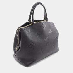 مملوكة مسبقًا Louis Vuitton Grand Palais Mm Handbag Leather Monogram Empreinte Black