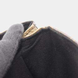 مملوكة مسبقًا Louis Vuitton Metis Mm Monogram Reverse Pochette Handbag Coated Canvas And Leather Brown Black