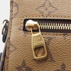 مملوكة مسبقًا Louis Vuitton Metis Mm Monogram Reverse Pochette Handbag Coated Canvas And Leather Brown Black