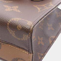 مملوكة مسبقًا Louis Vuitton On The Go Bb Handbag Pvc-Coated Canvas And Leather Monogram Reverse Brown