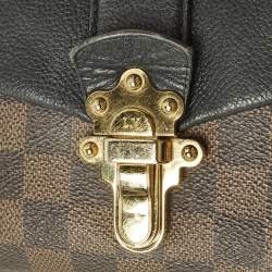 مملوكة مسبقًا حقيبة لوي فيتون كلافن كانفاس إيبين دامير أسود