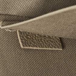 Pre Owned Louis Vuitton Felicie Tourterelle /Crème Damier Ebene Canvas Pochette Bag