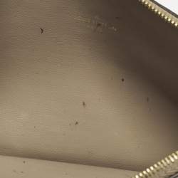 Pre Owned Louis Vuitton Felicie Tourterelle /Crème Damier Ebene Canvas Pochette Bag